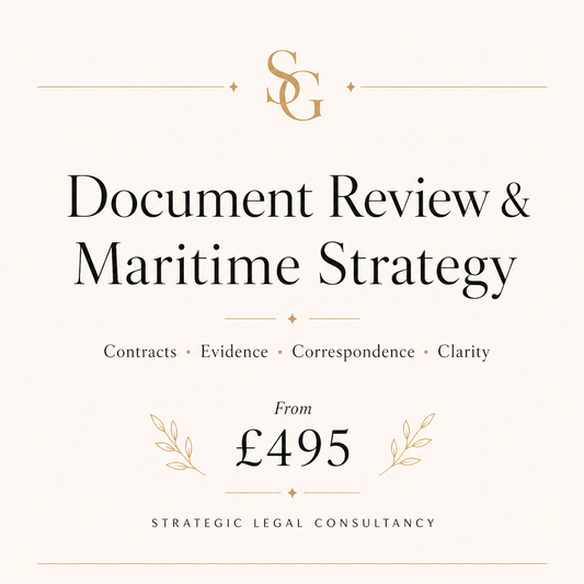Document Review & Maritime Strategy